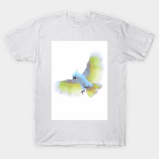 Cockatoo In Flight Artwork T-Shirt